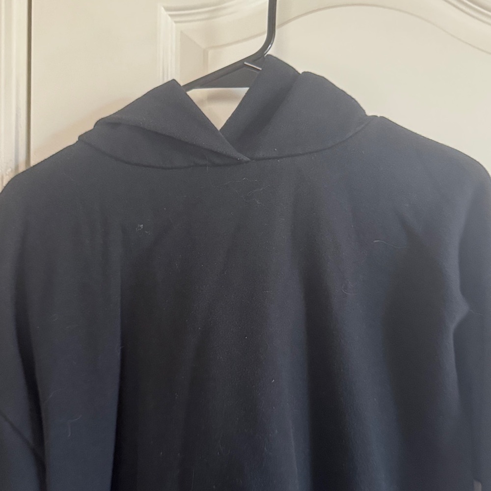 a new day Classic Black Hoodie / B108 - Picture 2 of 5